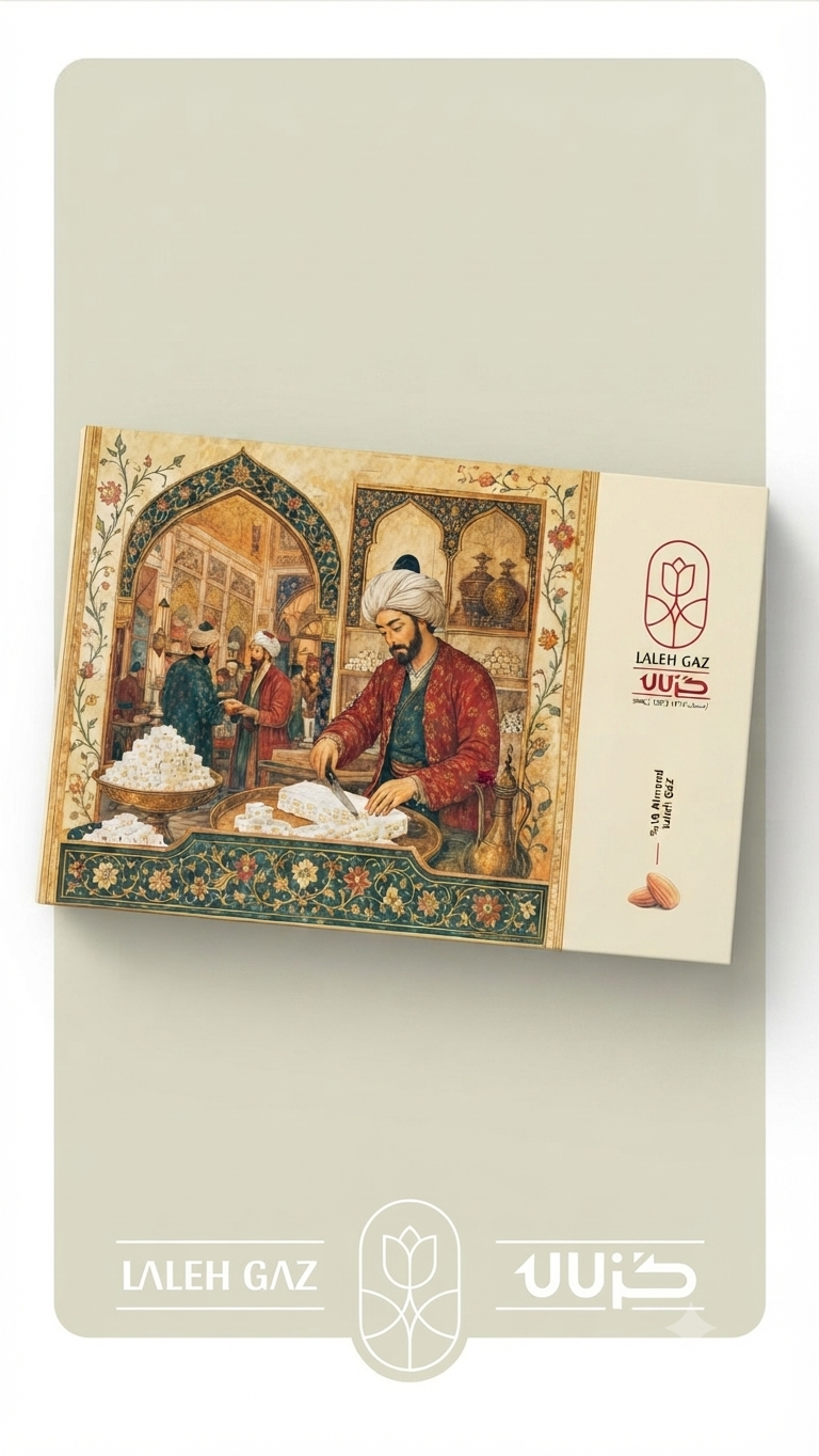 1784557963069 گز ۱۰ درصد بادام لاله اصفهان - تصویر 1