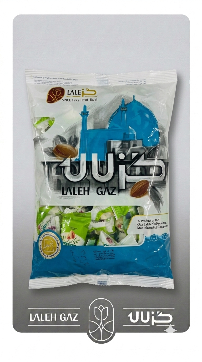 28 pestachio-honey-date گز 28% پسته خرمایی فله - تصویر 1